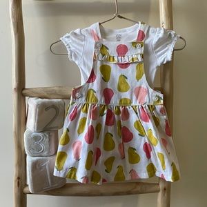 Two piece baby girl dress